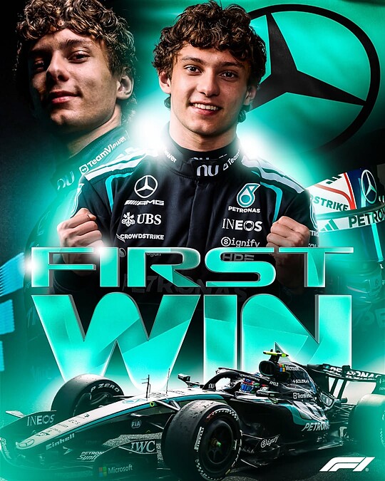 義大利車迷 20 年的漫長等待，終於迎來 Kimi Antonelli 的冠軍時刻。