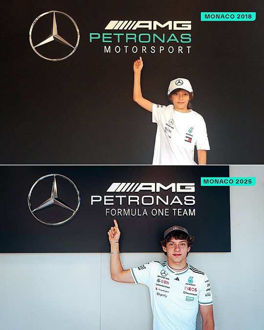 Kimi Antonelli 從小就立志有朝一日進入 F1 賽車最高殿堂。