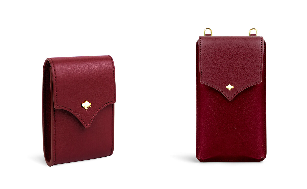 時尚真皮多功能小袋、時尚真皮多功能手機包