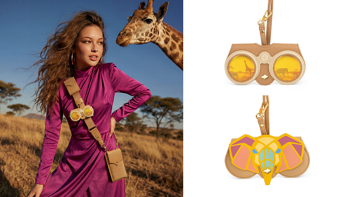 慕尼黑時尚配件品牌ANY DI SS26「African Safari非洲巡遊」系列登場！SUNCOVER真皮眼鏡包與STRAP SYSTEM時尚多功能背帶三大色系，打造演唱會與音樂祭最時髦出行配件