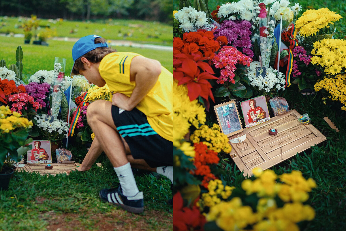 Kimi Antonelli 的賽車偶像，正是車神「艾爾頓・冼拿」（Ayrton Senna）。