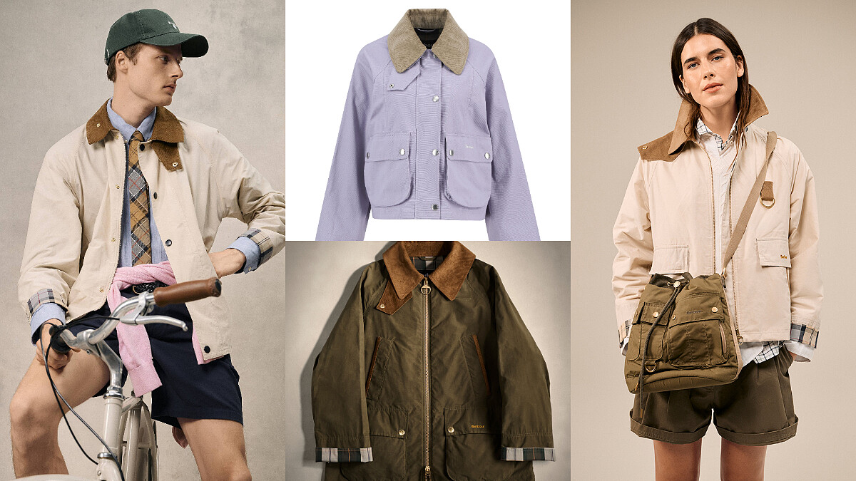 雨季防護與輕保暖兼具，Barbour 2026春夏Icons系列經典外套全新進化！