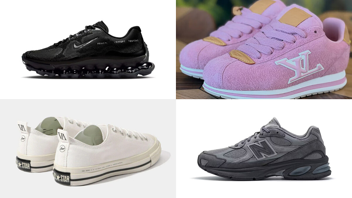2026聯名球鞋盤點！COMME des GARÇONS HOMME × New Balance、J-hope × Louis Vuitton...鞋頭必收一次看