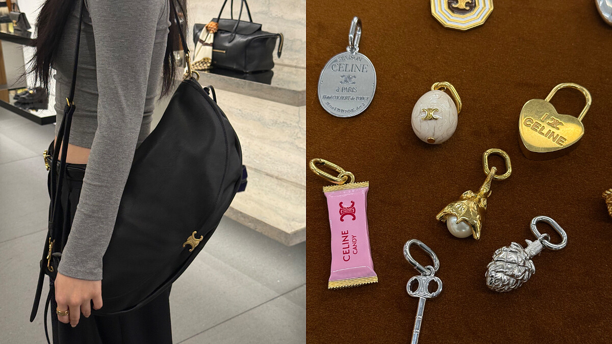 Celine 2026配件新品5款推薦：火紅半月包終於上市！巨量可愛吊飾全都可以自由配