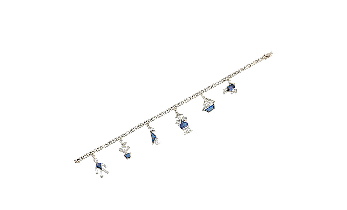 鉑金手鍊（Cartier 巴黎，1939年）