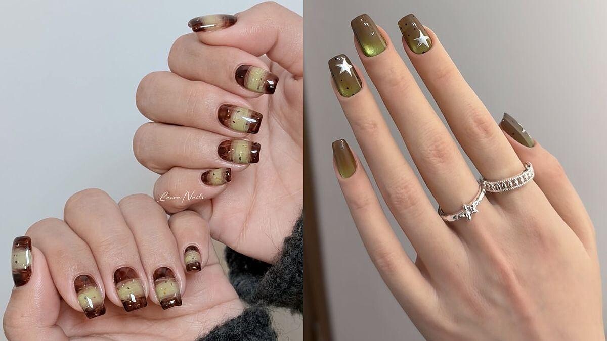2026美甲推薦「杜拜巧克力美甲」！6款棕金系設計、韓國最夯指尖趨勢一次看