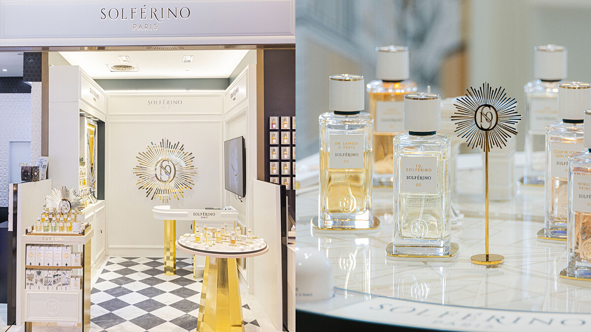 快閃巴黎在新光A8！高訂小眾香SOLFÉRINO PARIS索菲黎諾的春日高訂香氛旅程與你浪漫相約，沉浸在十個巴黎景點，用香味享受新生活！