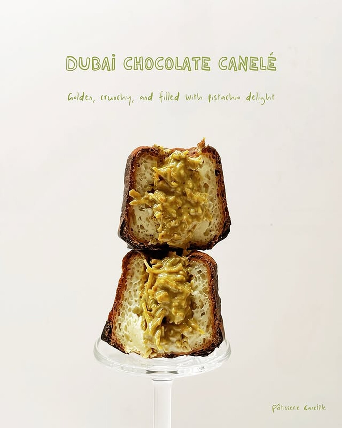 虂嶼推出杜拜巧克力露露 （圖片來源／patisserie_canelile IG）