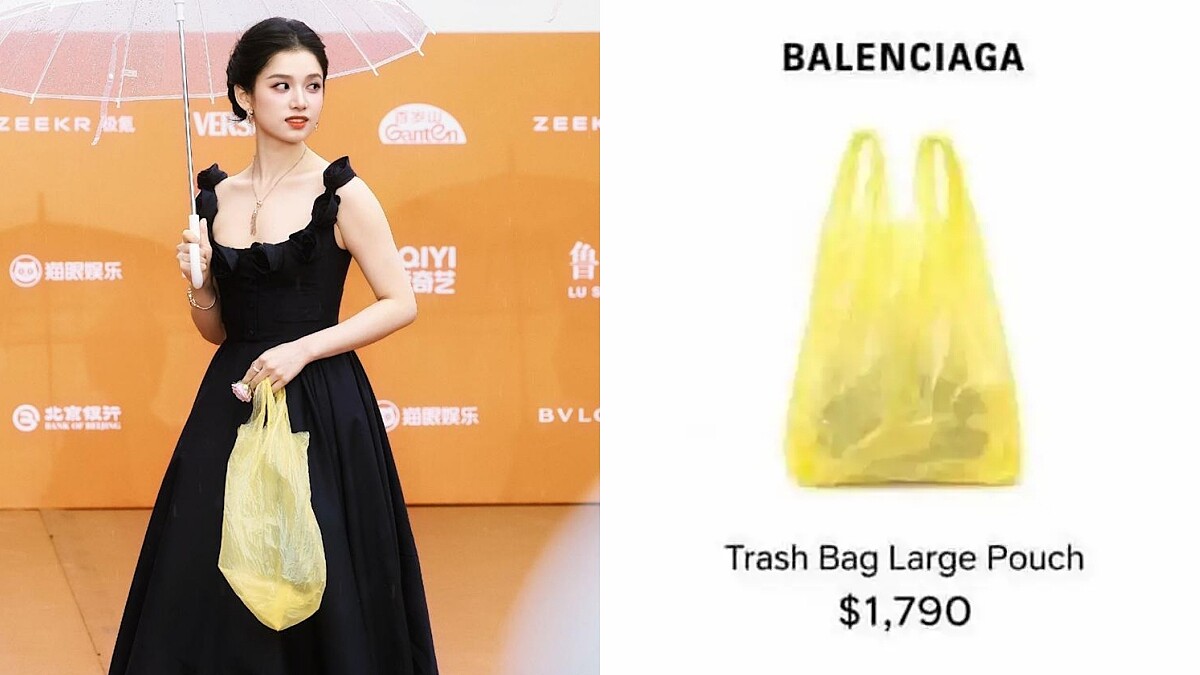 這鍋巴黎世家不背！網路瘋傳「黃色塑膠袋」要價五萬七，真相原來是這樣