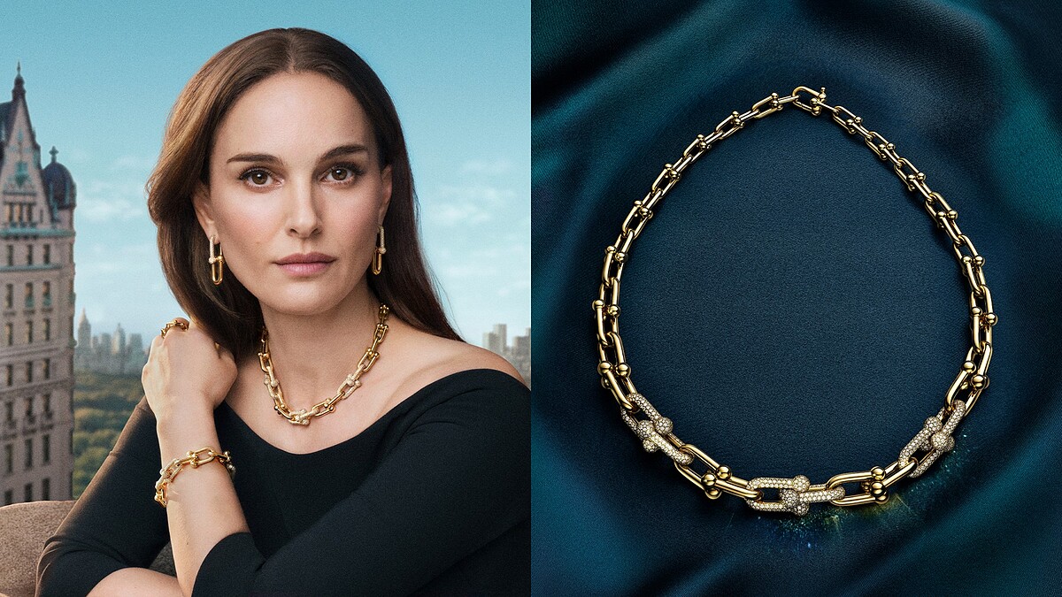 當力量成為風格—娜塔莉・波曼（Natalie Portman）戴上Tiffany HardWear，以優雅與堅韌展現當代女性的真我風貌。