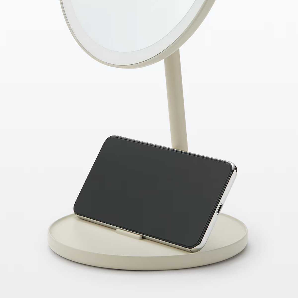 MUJI無印良品桌上型LED化妝鏡,NT1,190