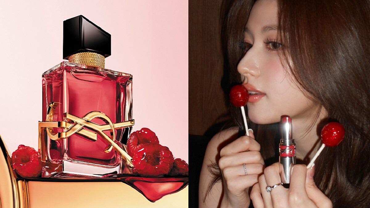 不愧是TWICE女神SANA愛用同款！YSL首支果香調【自由不羈沁心之果香水】初嚐莓果般愉悅沁心、酸甜撩人，一聞心動值拉滿！