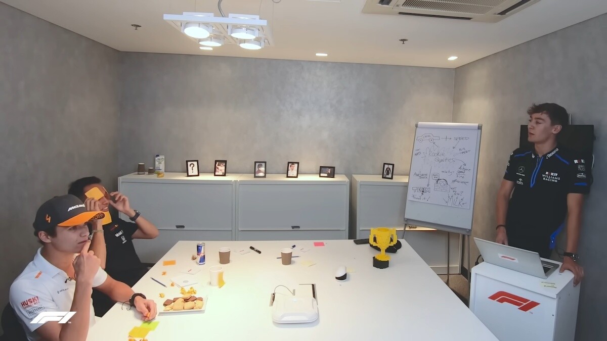 簡報提案成了日後羅素加入賓士車隊青訓計畫的一個重要關鍵。