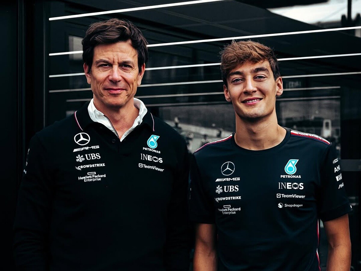 賓士車隊領隊 Toto Wolff 是 George Russell 最感謝的伯樂。