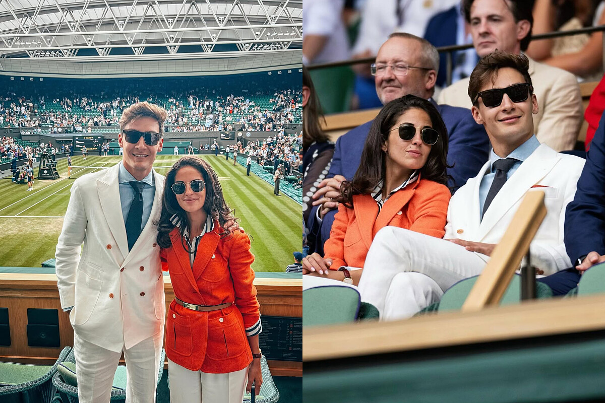 除了一同出席時尚活動，兩人最愛一起觀賞溫布敦網球賽事。