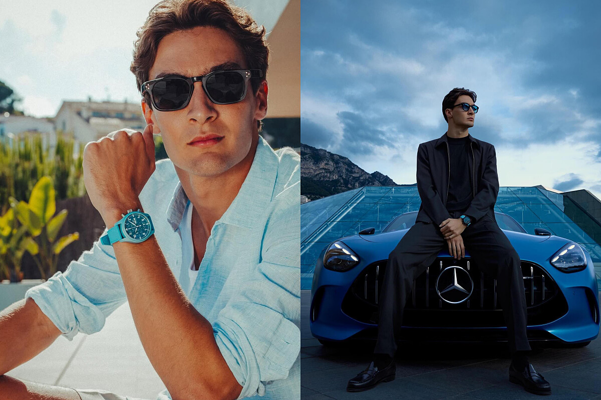 除此外還是廣告寵兒，他為 IWC 萬國錶拍攝的宣傳照。