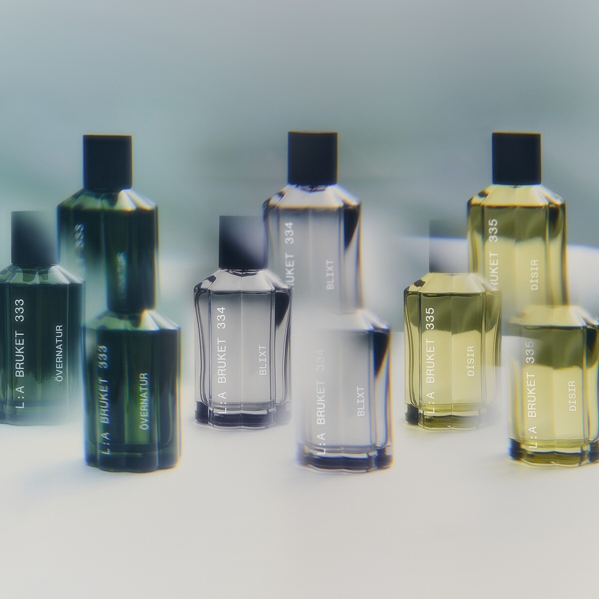 L:a Bruket香水系列情境圖。