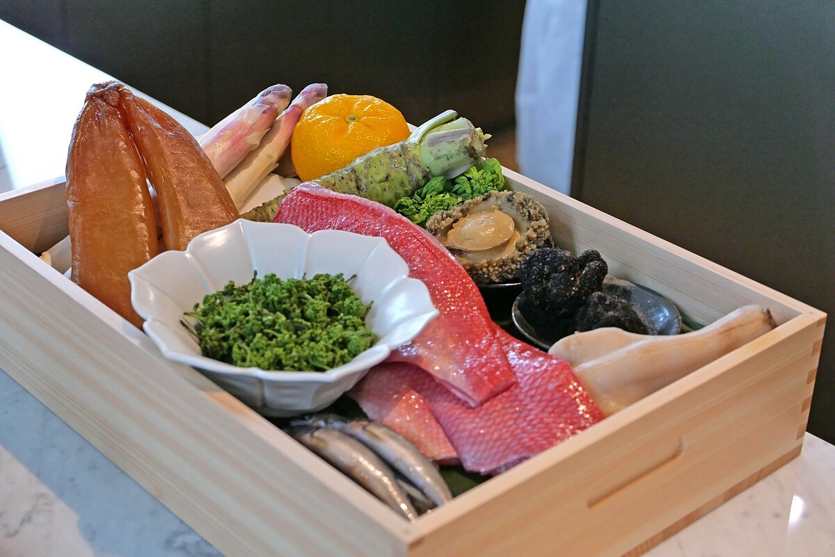 本次餐會所使用的食材。