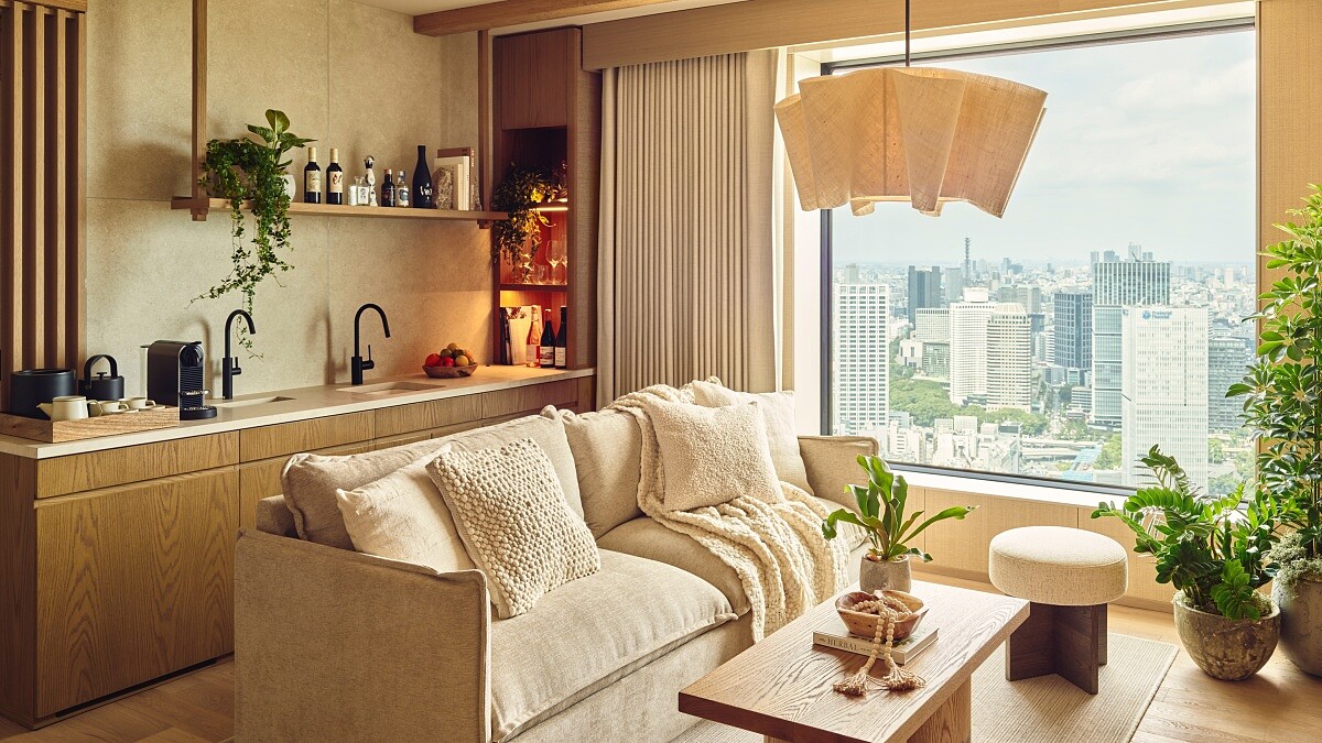 「東京壹酒店」落腳赤阪正式開幕：38樓俯瞰皇居御苑、自然系設計、日本工藝打造高空旅宿新體驗