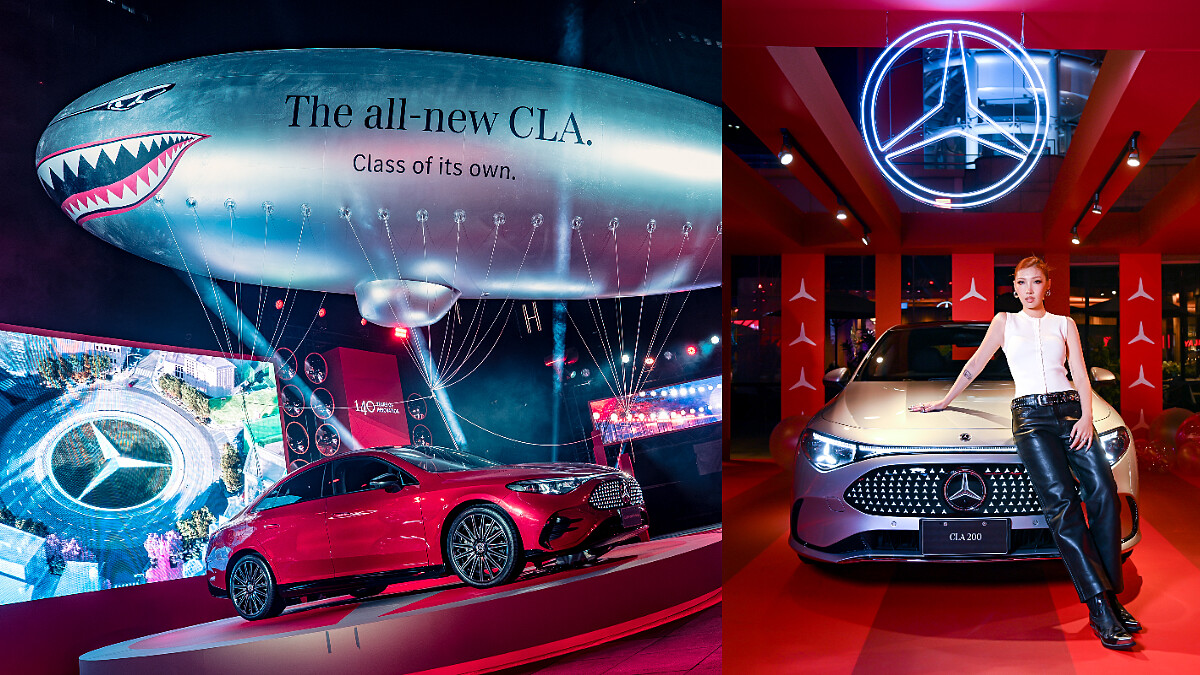 帥與美，從來不是二選一：Karencici 與全新 Mercedes-Benz CLA，游走於理性與不羈之間