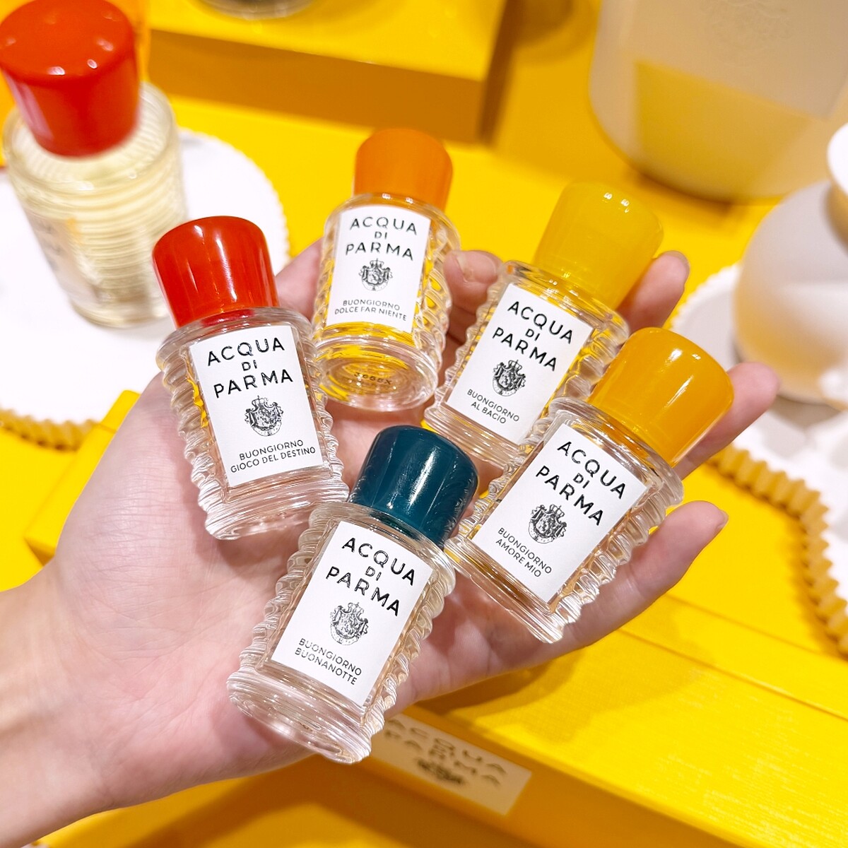 Acqua di Parma Buongiorno早安系列袖珍禮盒組5*10ml，NT7,500