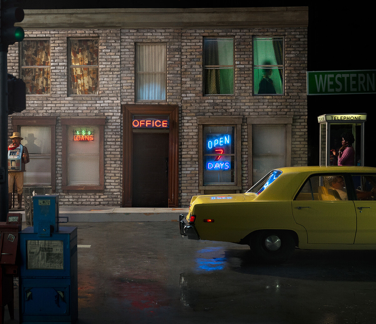 Hollywood (Night), 2024, ALEX PRAGER © ALEX PRAGER