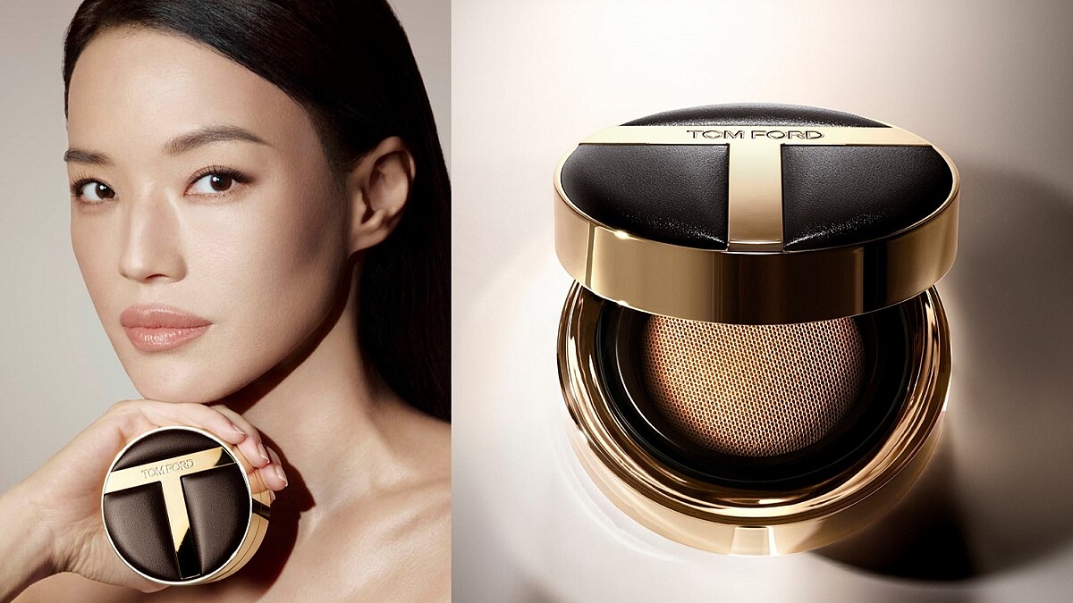 兩大女神巨星舒淇、偶像安俞真紅毯、表演台上「化妝御用品公開」！TOM FORD「立體光影水光氣墊粉餅」及夏日限定彩妝，打造從容優雅的高訂妝容！