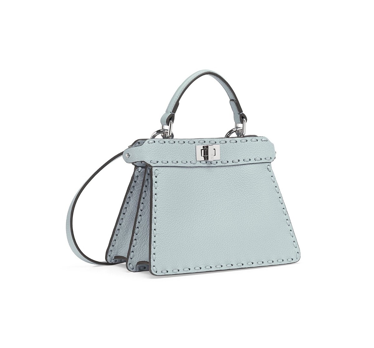 Peekaboo ISeeU 淺藍色Selleria特小包款 NT.147,000