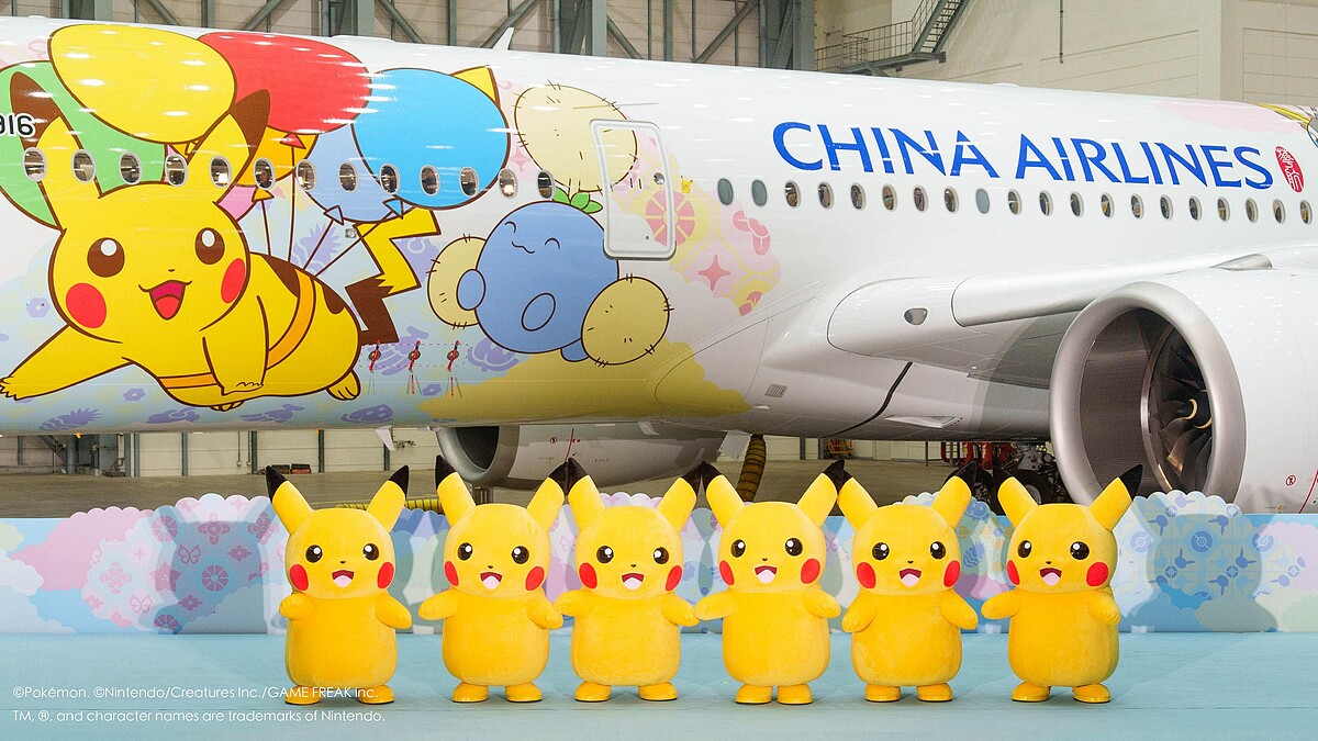 華航第二架皮卡丘彩繪機是什麼？CI2 機身設計、航點與限定周邊完整介紹