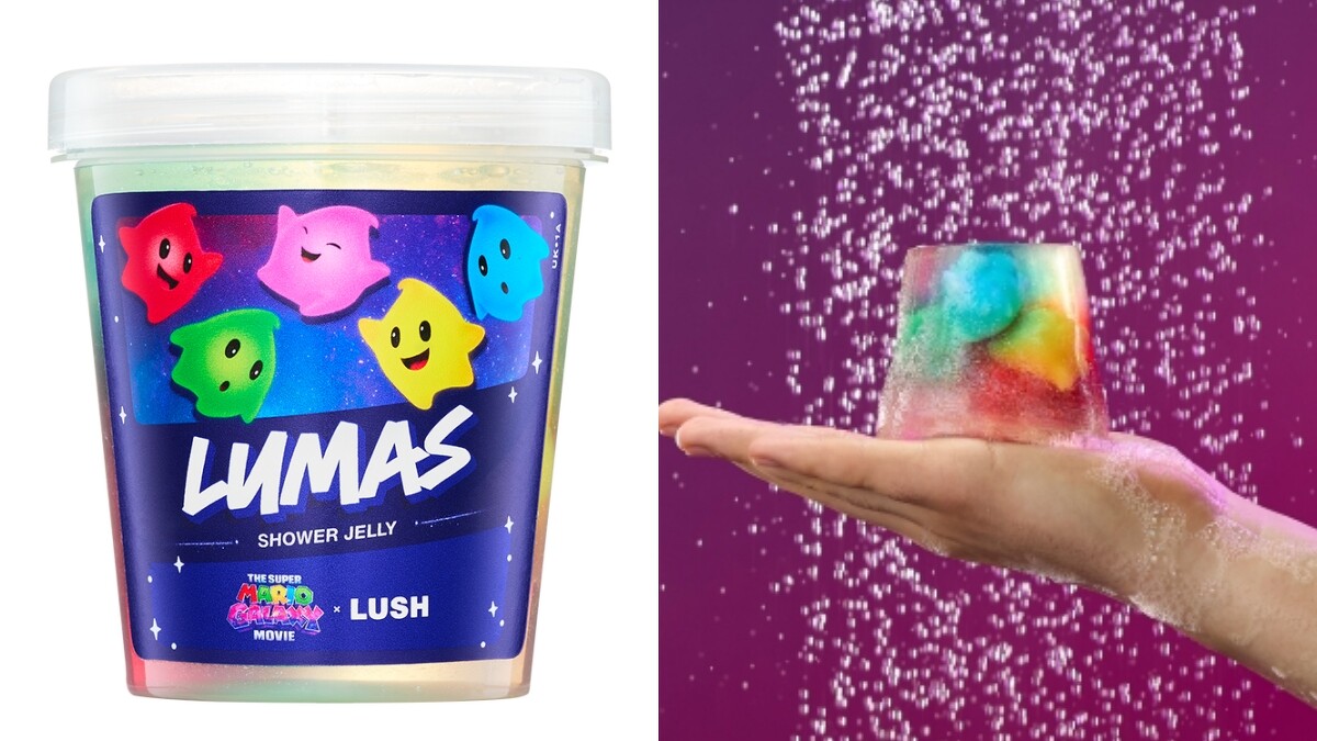 超級瑪利歐銀河電影版 x LUSH奇可沐浴果凍，NT740