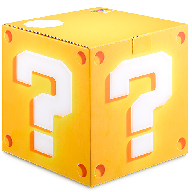 超級瑪利歐銀河電影版 x LUSH 問號方塊禮物盒，NT160