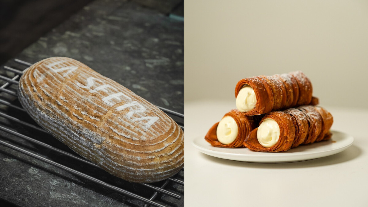 左：Boulangerie LA SFERA 拉斯費拉／右：En Vie 在室甜點