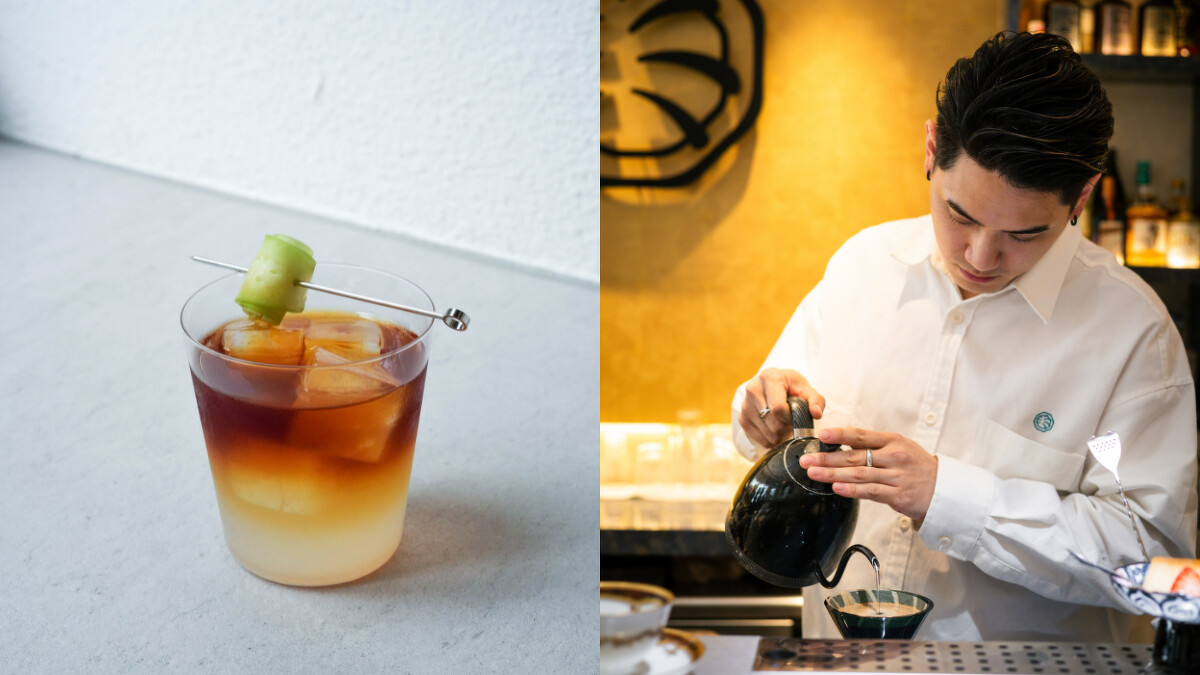 左：鬧蟬咖啡／右：LIWEI TOKYO