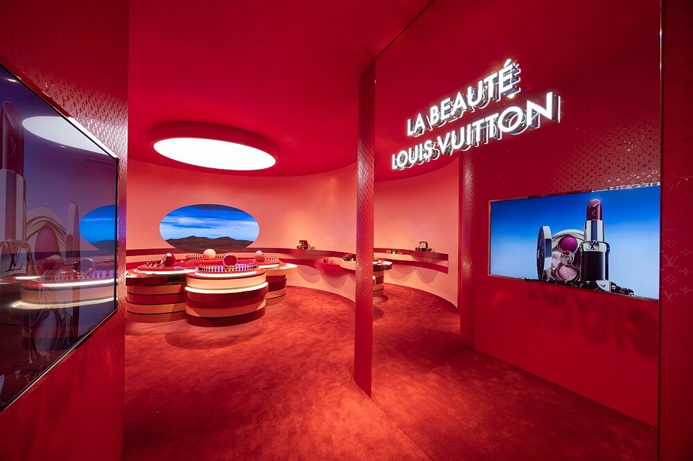 路易威登La Beaut&eacute;彩妝實驗沙龍。