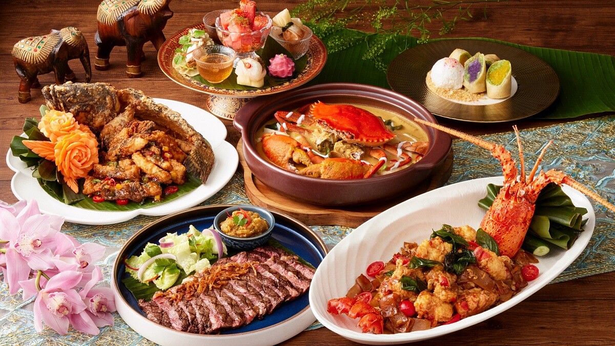 舌尖上的泰國新年！喜來登SUKHOTHAI「暹羅宋干」饗宴：皇家宮廷開胃菜、視覺系甜點盤等9道正宗泰菜限時登場