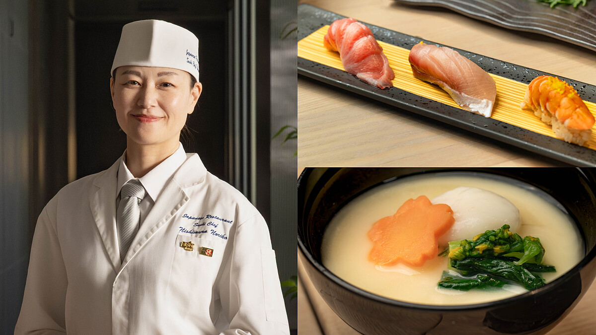從京都小姐到首位「日籍女料理長」！高雄日航酒店「飛翔－鮨」西村德子：打破壽司界傳統，用微笑與旬味溫暖板前