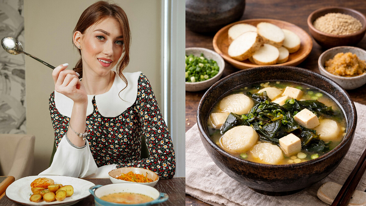 清腸湯2.0來了！「山藥海帶味增湯」養黏膜、補菌群，喝完腸道像做了SPA 連喝3天腰圍有感空一圈