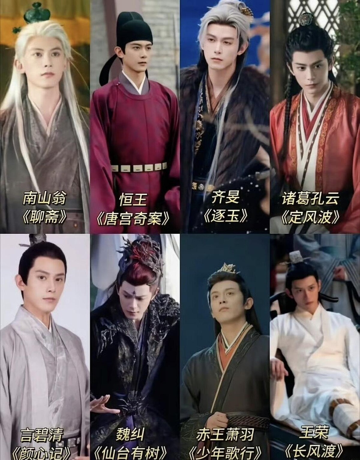 鄧凱出道8年演過大大小小的角色。