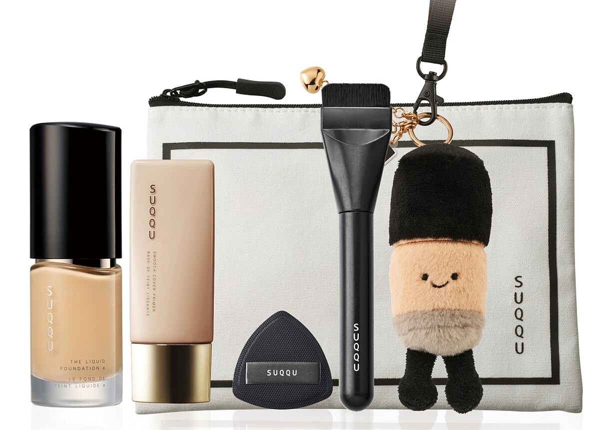 SUQQU晶采艷澤粉底液限定組，NT6,300