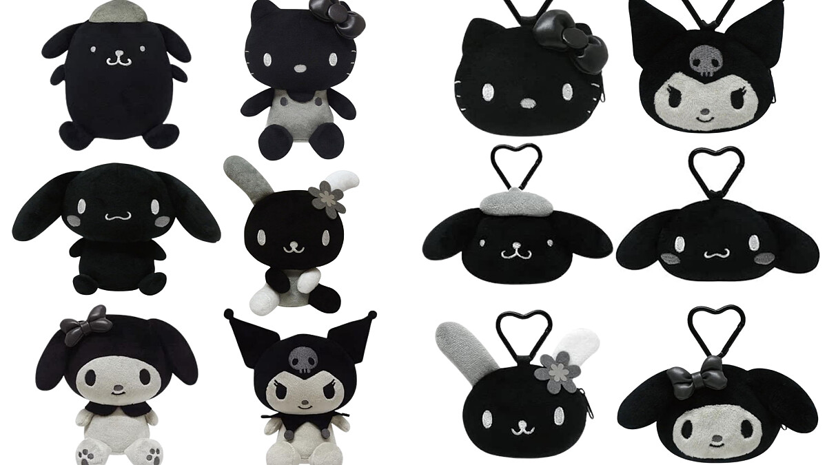 三麗鷗「黑化玩偶」哪裡買？Kitty、美樂蒂變潮酷偶像，亮點、售價、發售時間全攻略