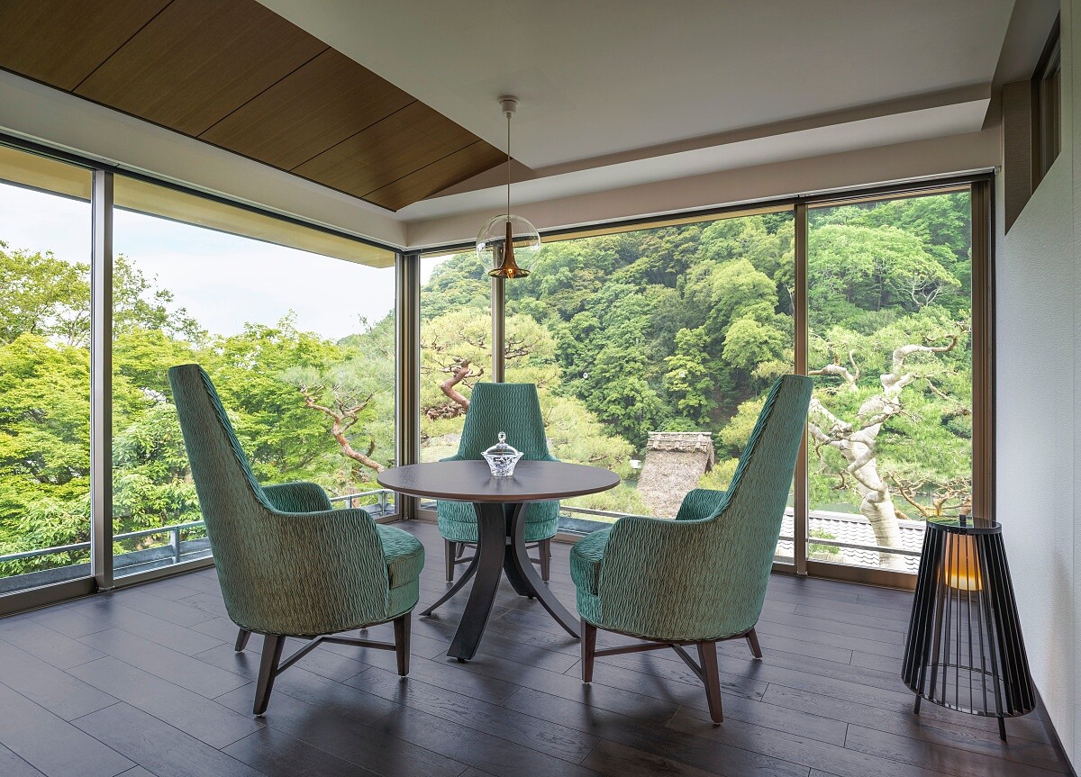 翠嵐總統轉角套房。