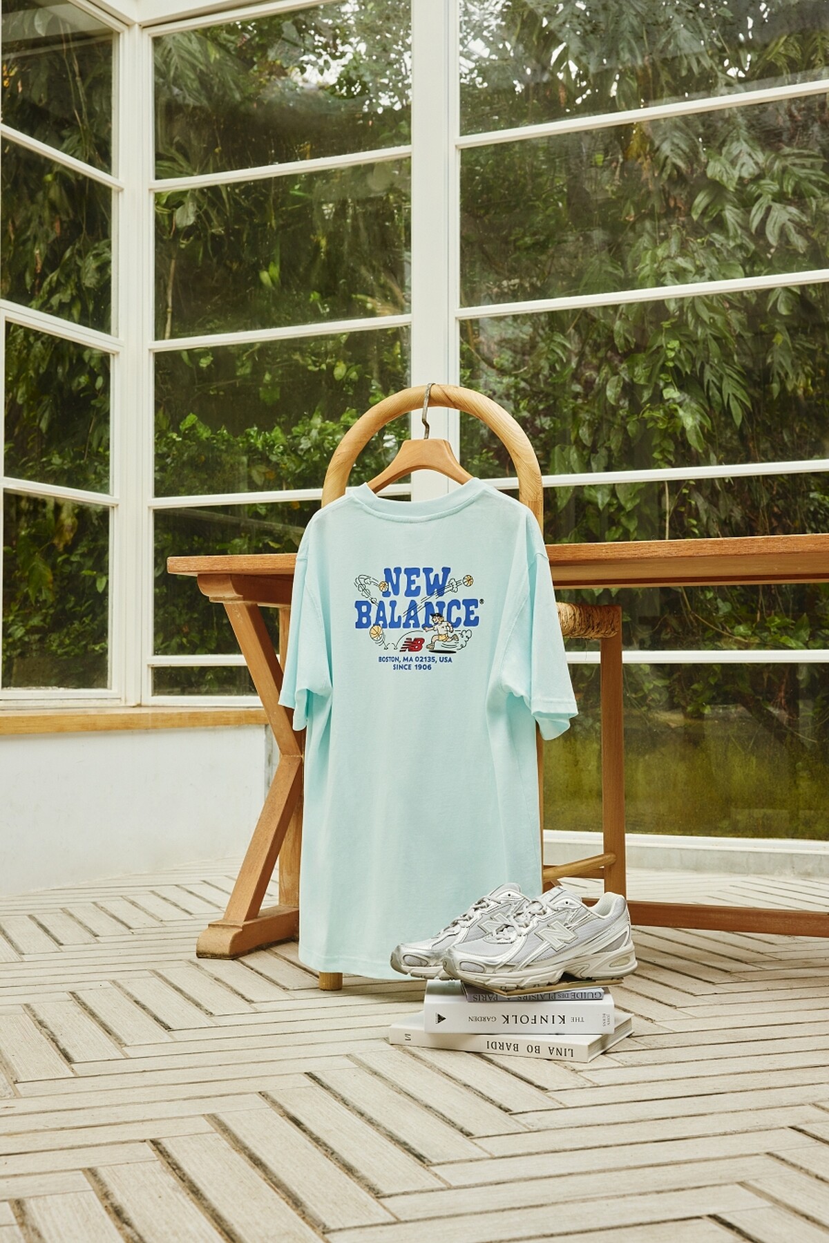 NB BOY本季上衣與鞋款。