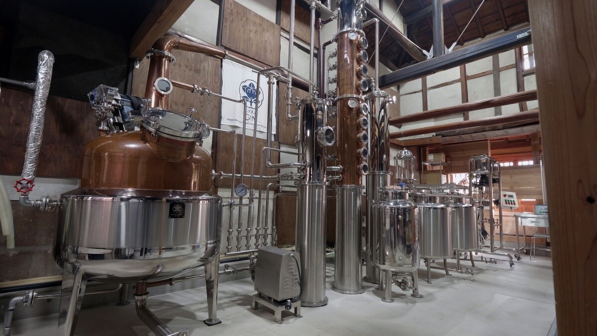 大和蒸餾所成立於2018年，以釀造「橘花 KIKKA GIN」為起點。