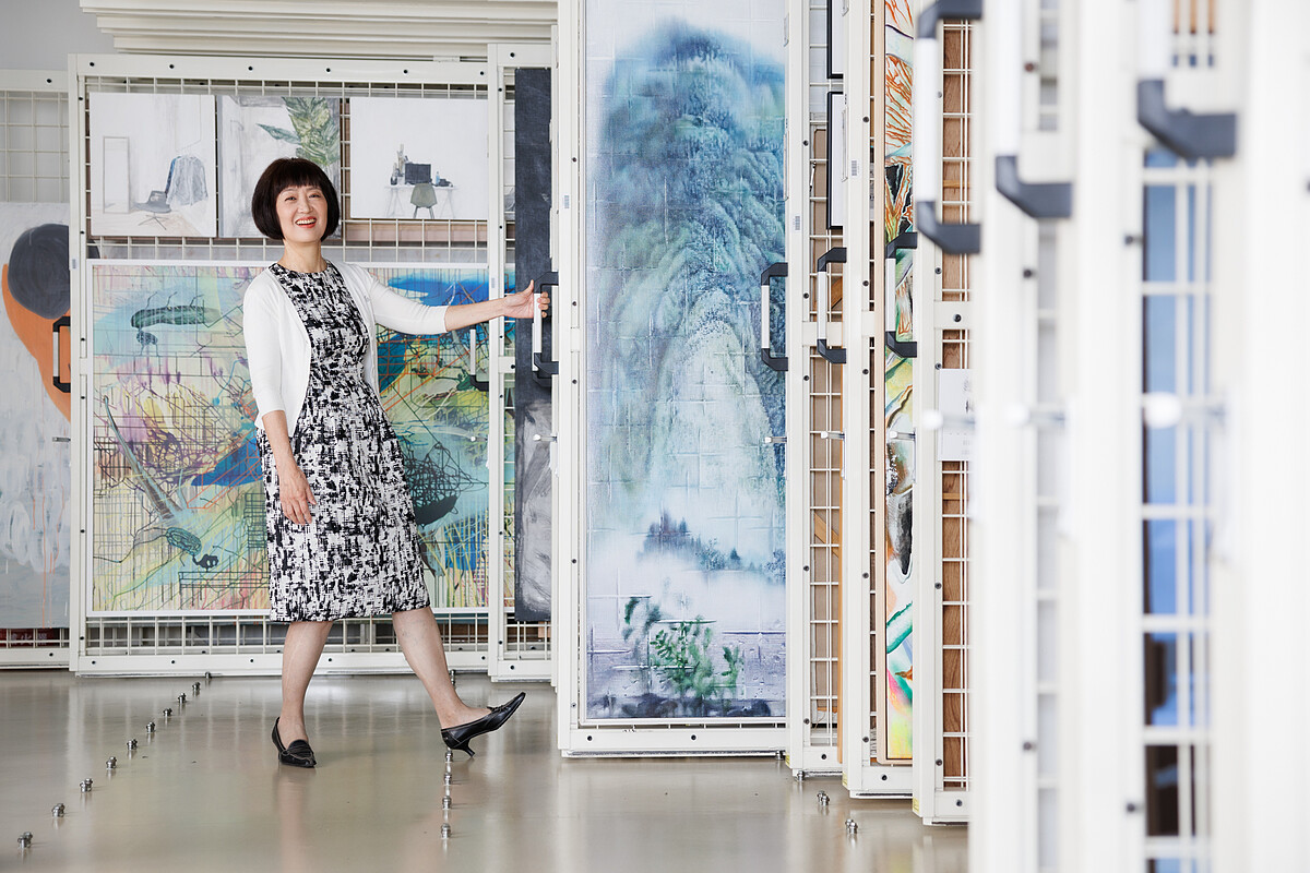 藝術銀行執行長林平。