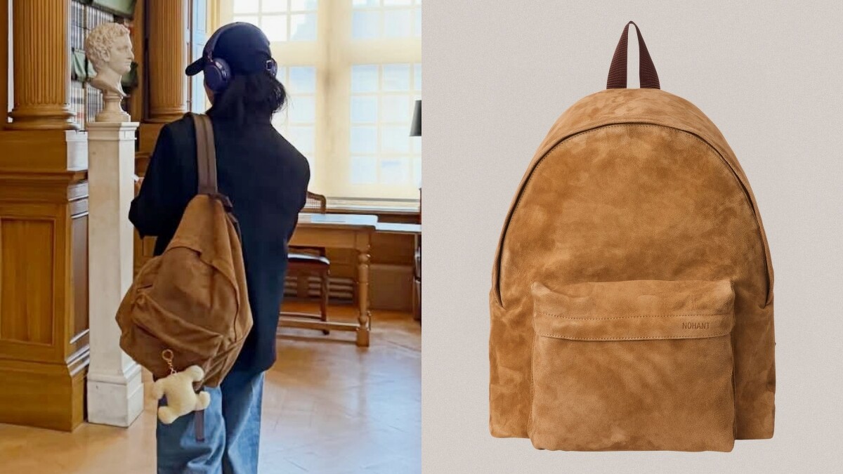 麂皮後背包 328,000韓元（約台幣7,045）