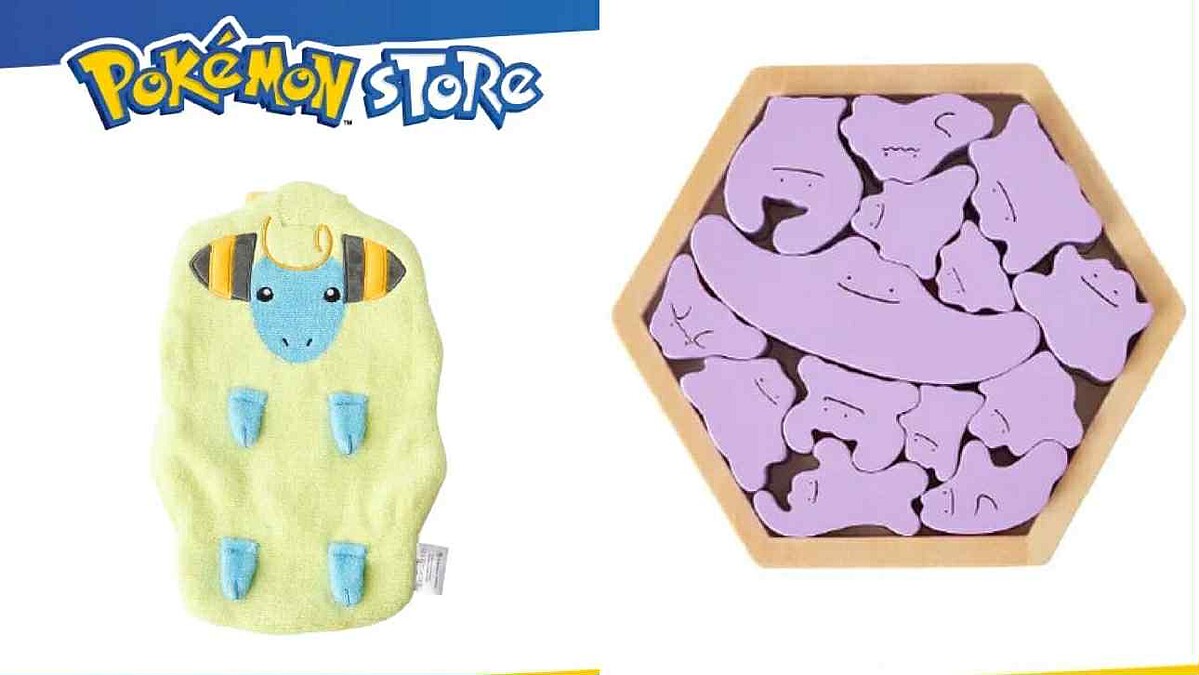 台灣寶可夢中心4/11狂推28款新品！百變怪拼圖、六尾手巾必收