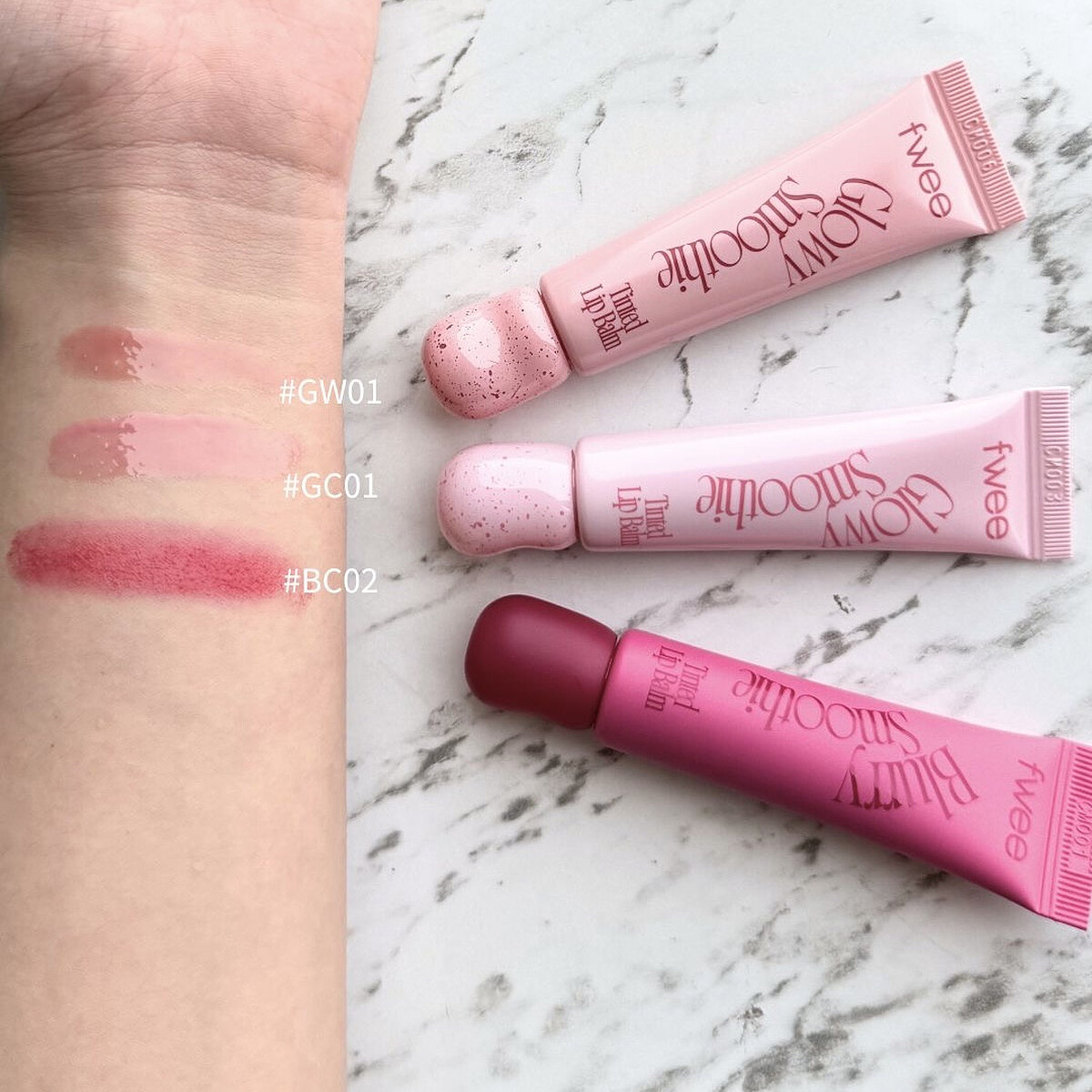 fwee SMOOTHIE LIP BALM 奶昔唇釉系列