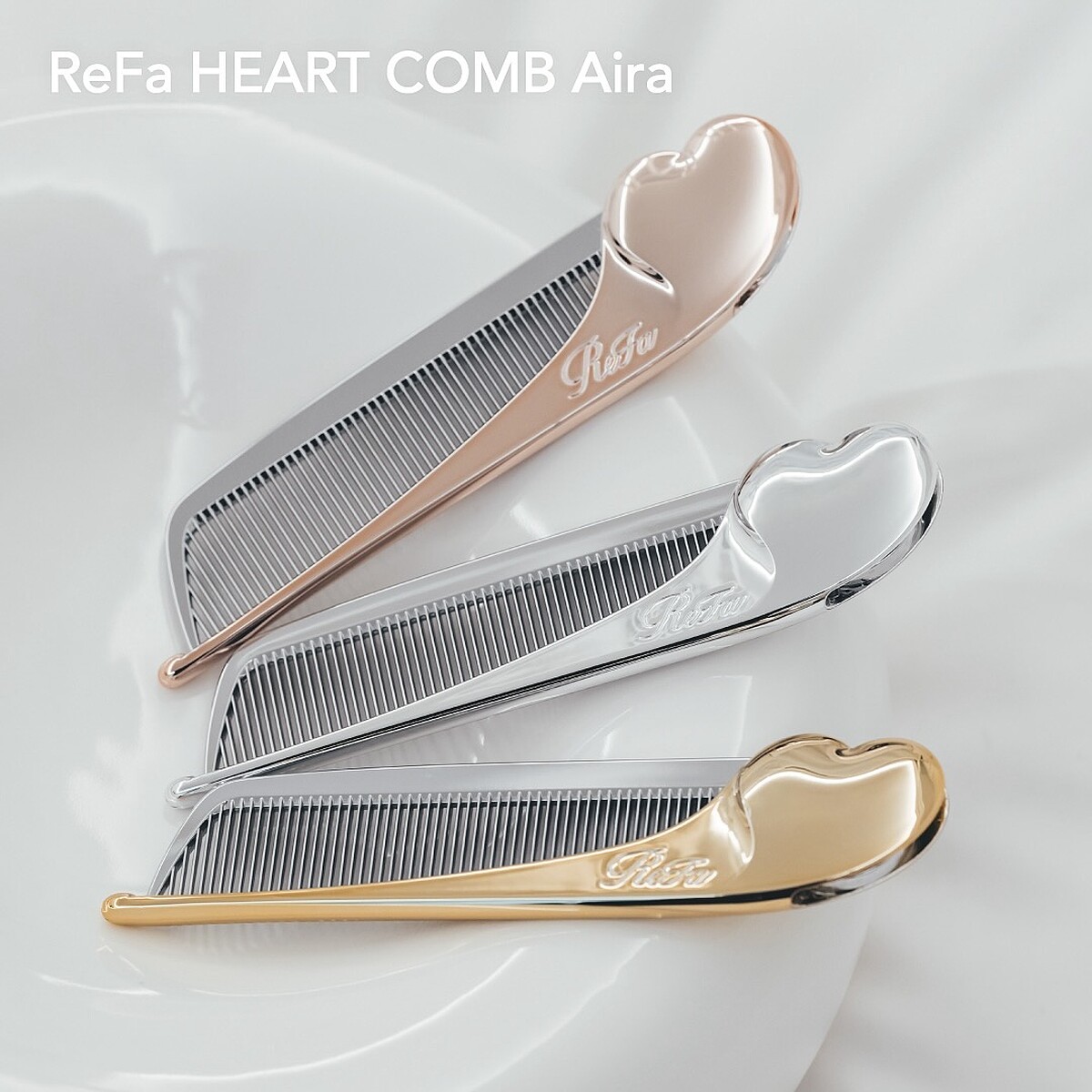 ReFa HEART COMB Aira心型折疊梳