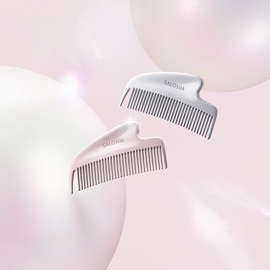 SALONIA光澤刮痧順髮梳