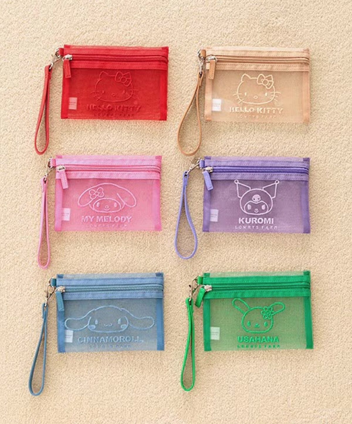 メッシュポーチ(圖片來源/and ST)